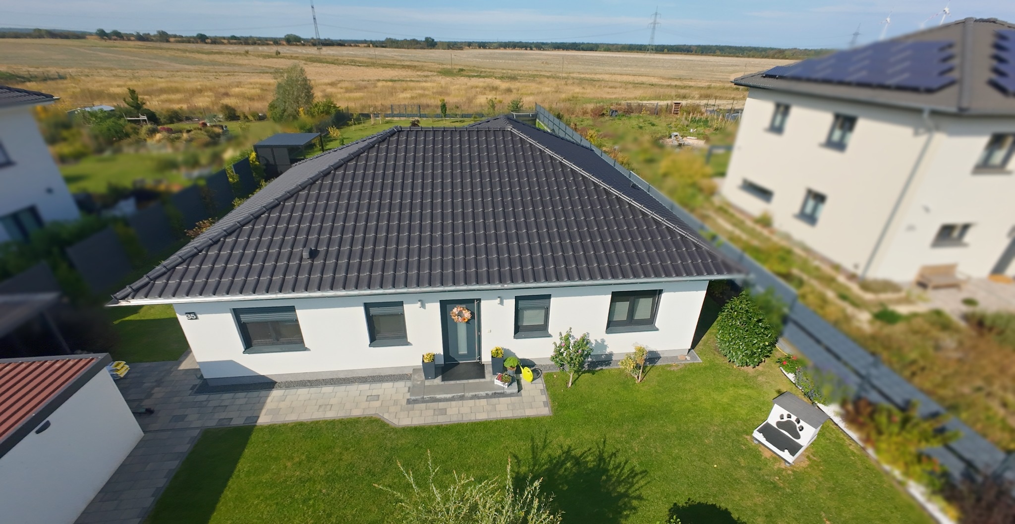 Bungalow mit Garten