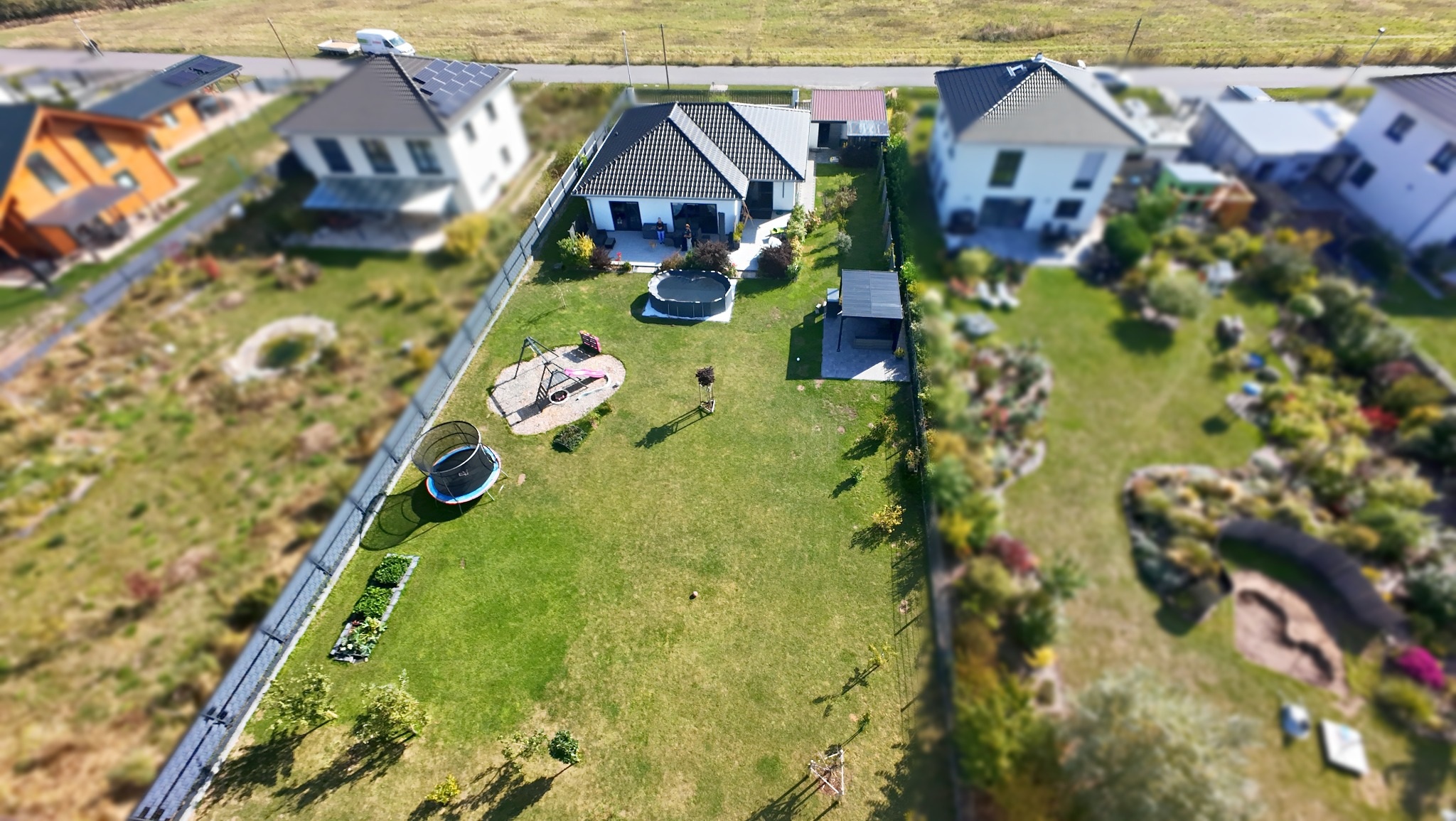 Bungalow mit Garten aus der Luft · Ansicht 6