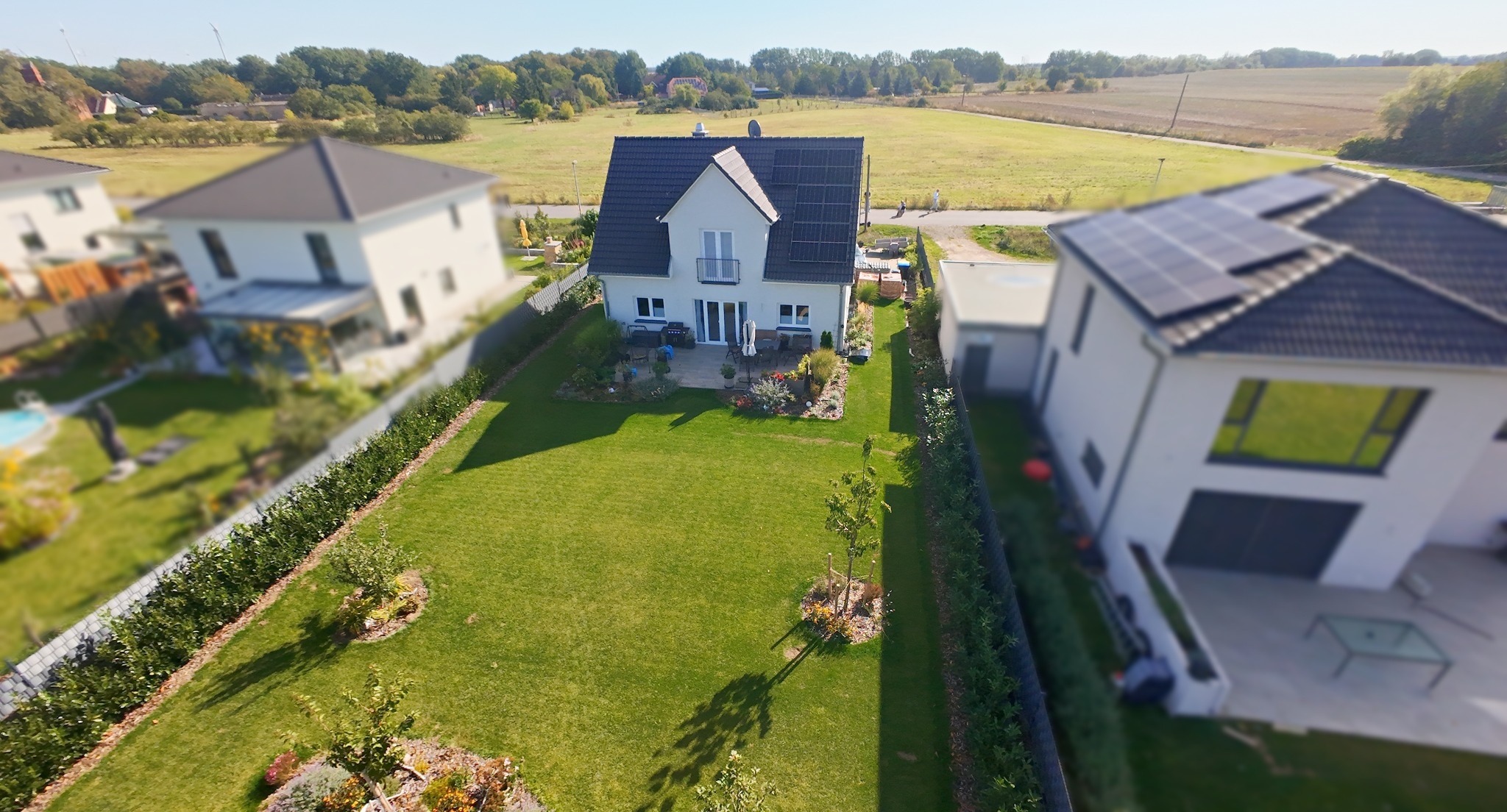 Haus mit Satteldach & Photovoltaik · Ansicht 5